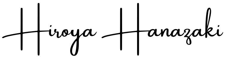 Hiroya Hanazaki signature